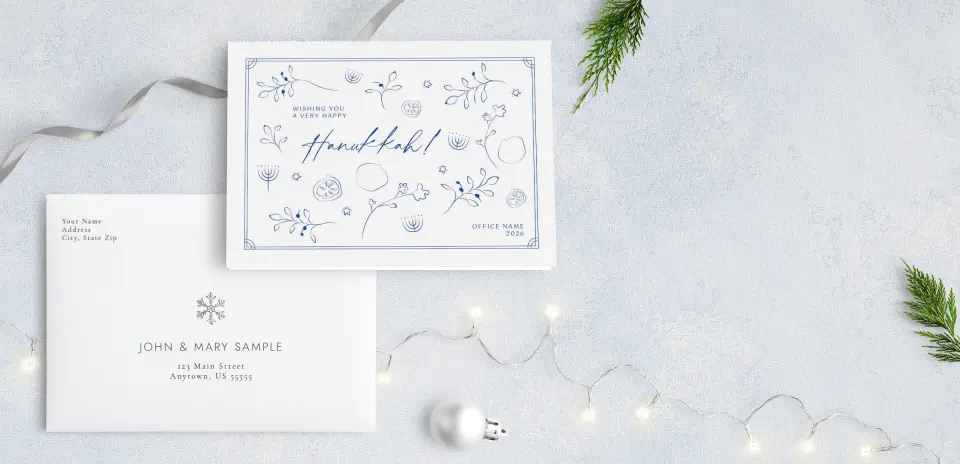 Front with Envelope Design