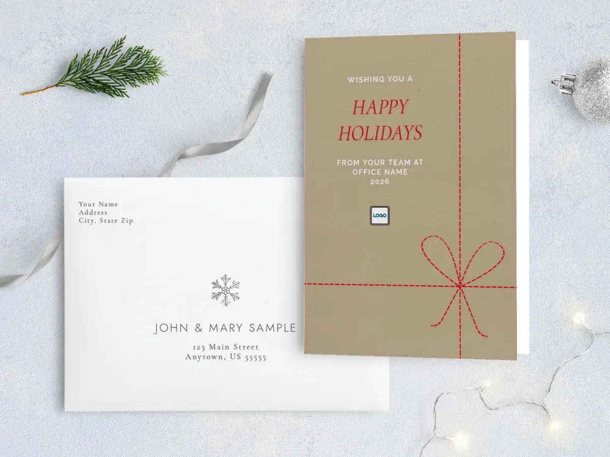 Front with Envelope Design