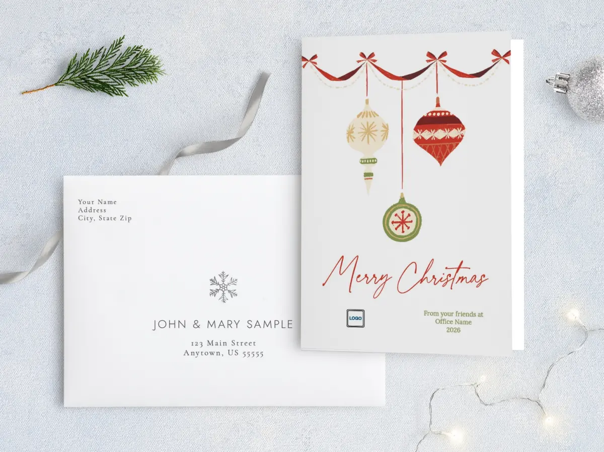 Front with Envelope Design