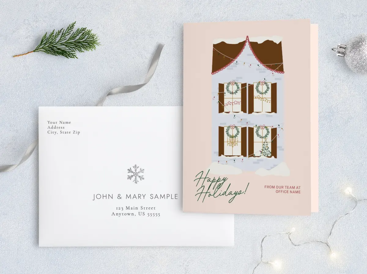 Front with Envelope Design