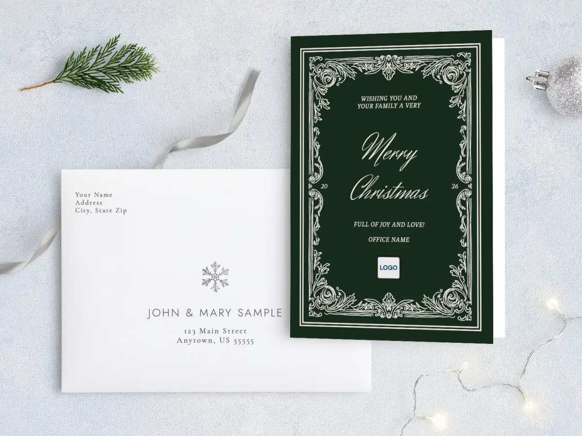Front with Envelope Design