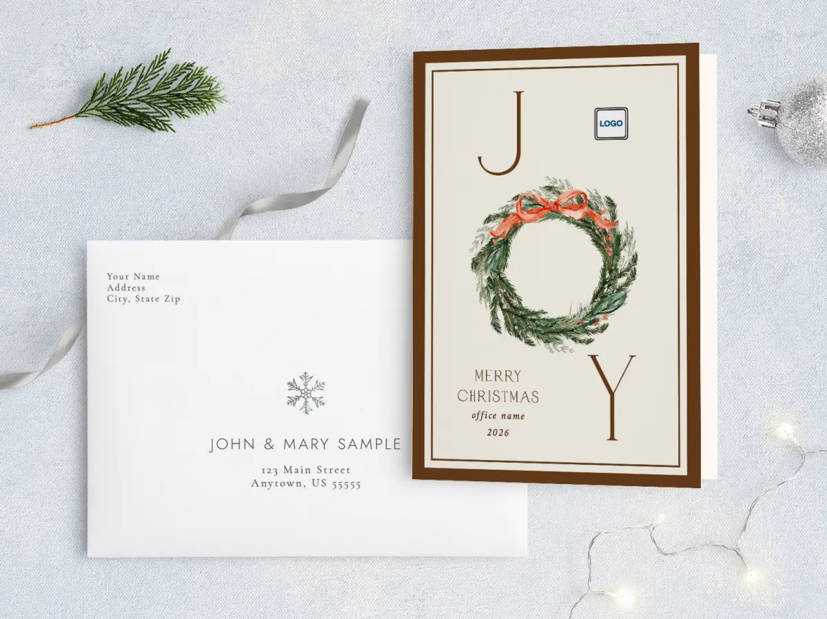 Front with Envelope Design