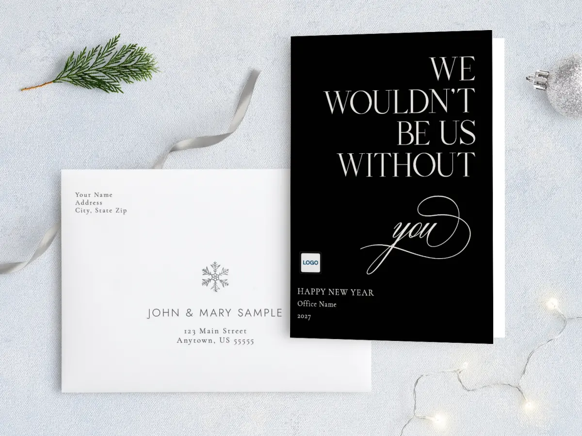 Front with Envelope Design