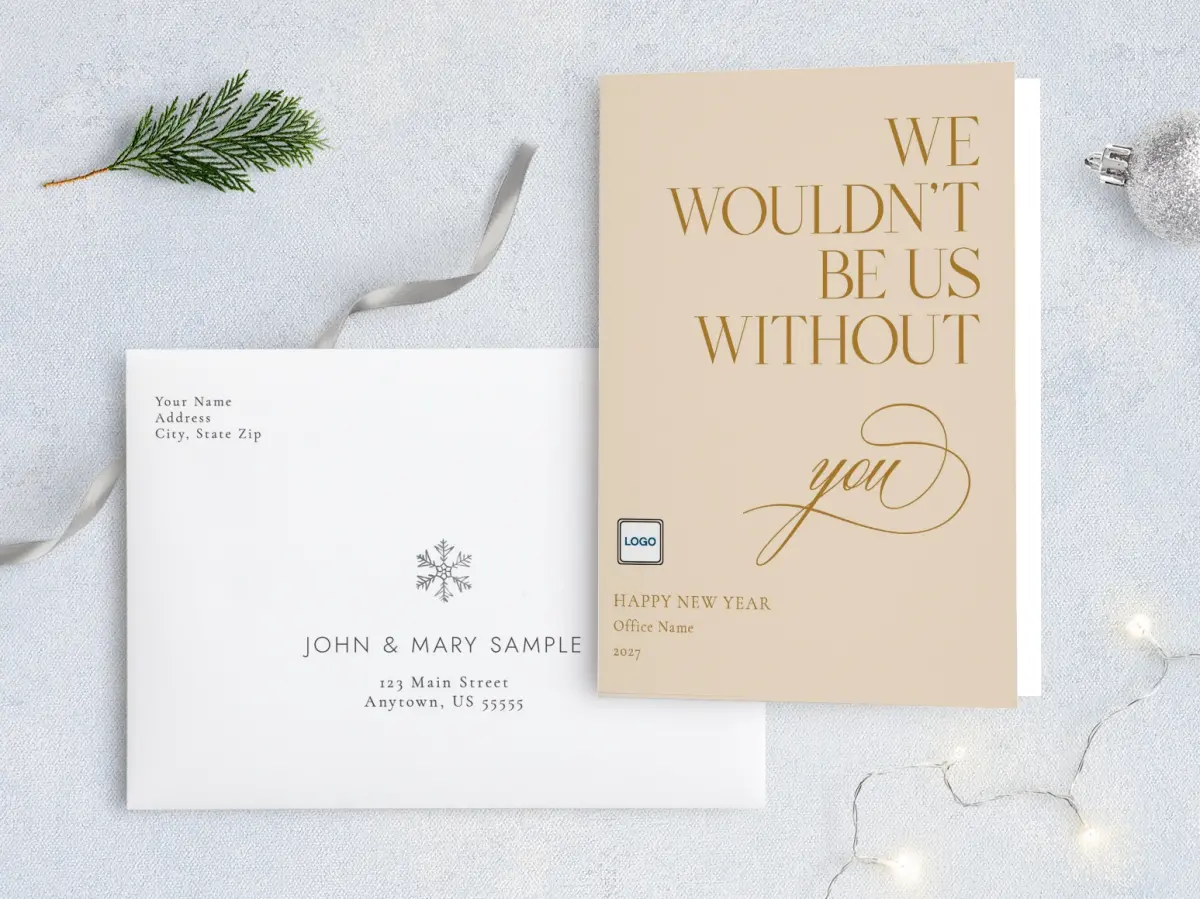 Front with Envelope Design
