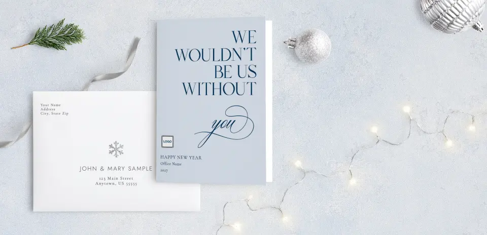 Front with Envelope Design