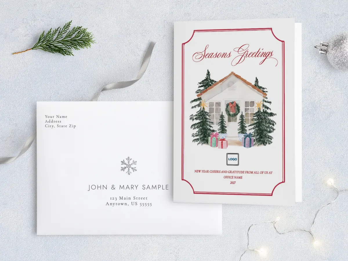 Front with Envelope Design