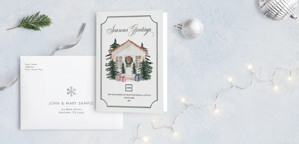Front with Envelope Design