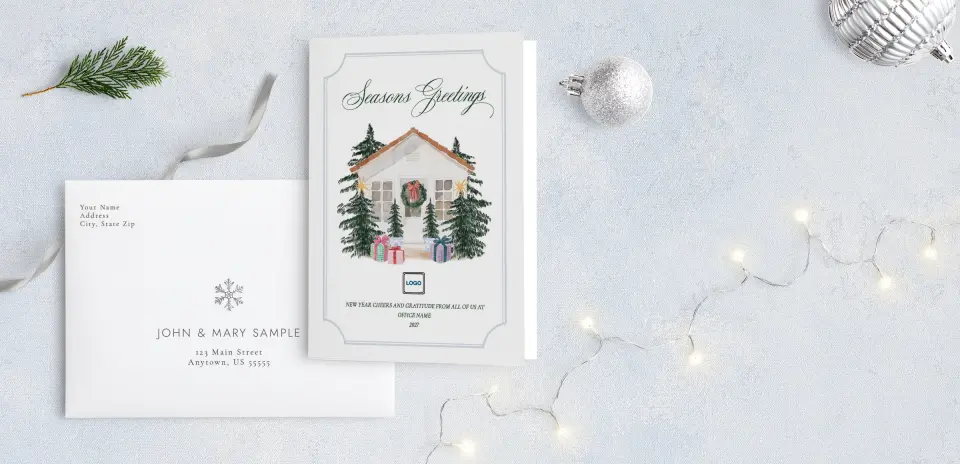 Front with Envelope Design