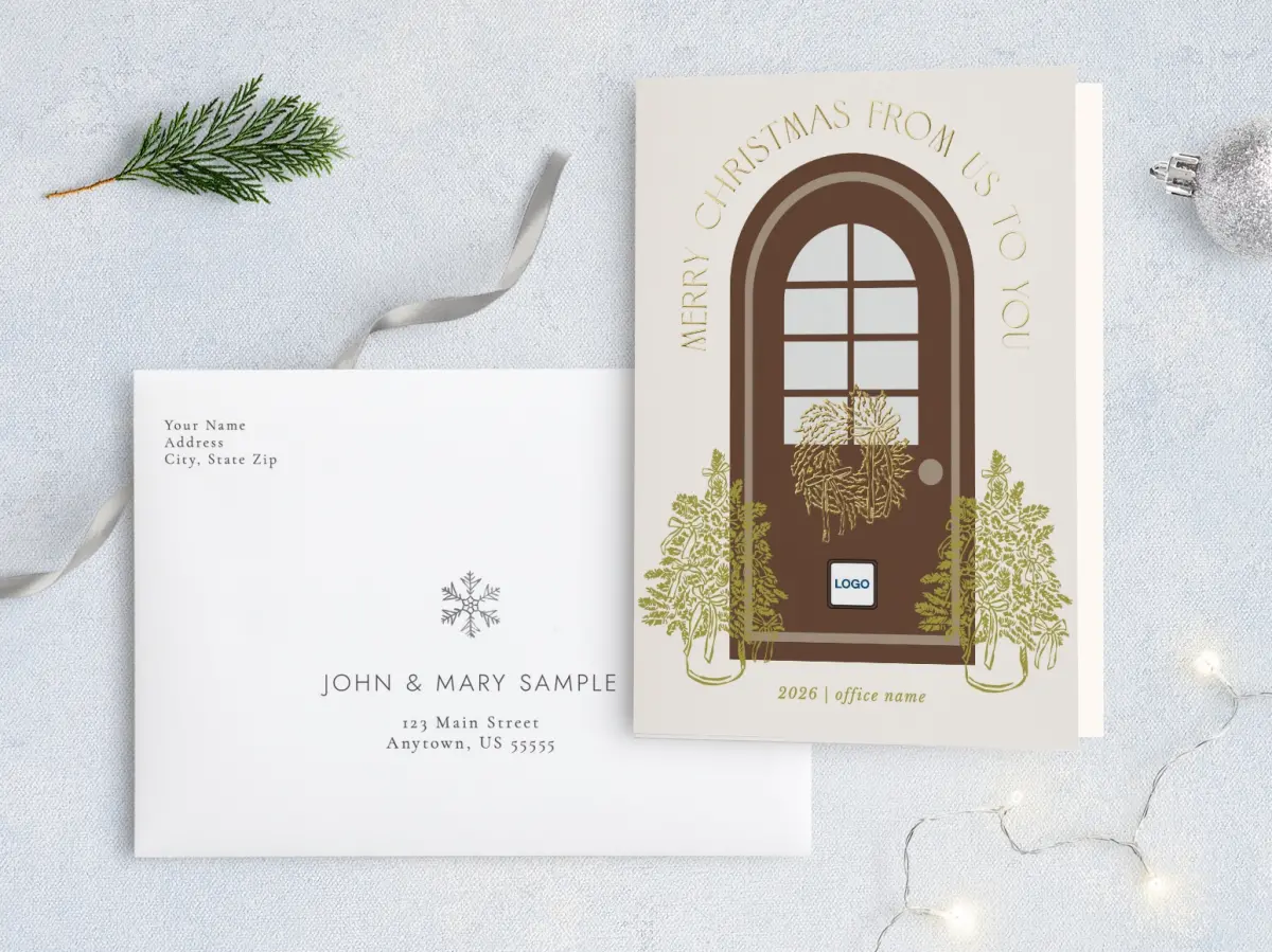 Front with Envelope Design