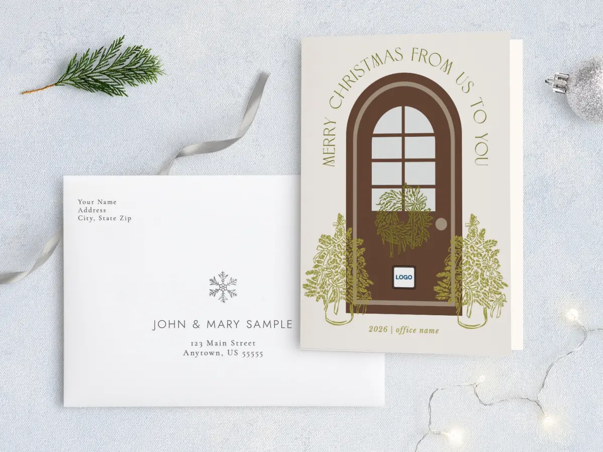 Front with Envelope Design