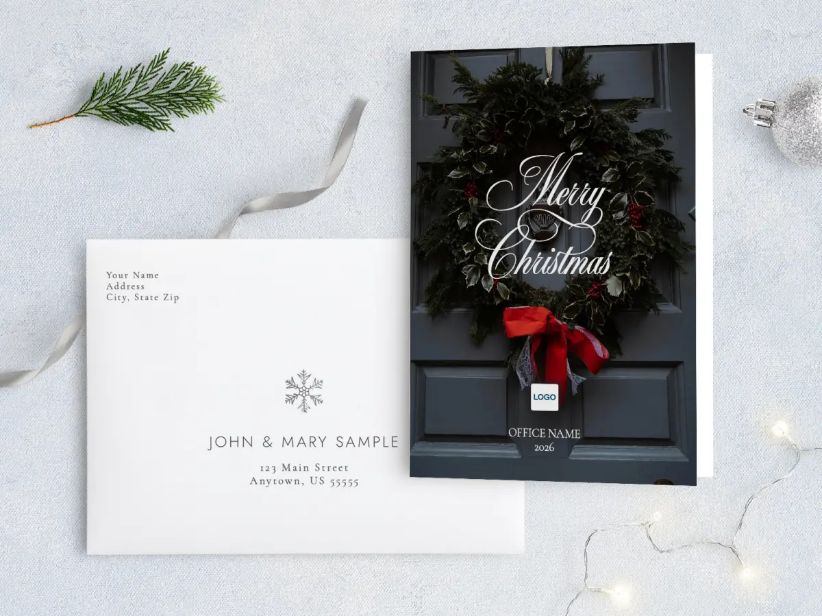 Front with Envelope Design