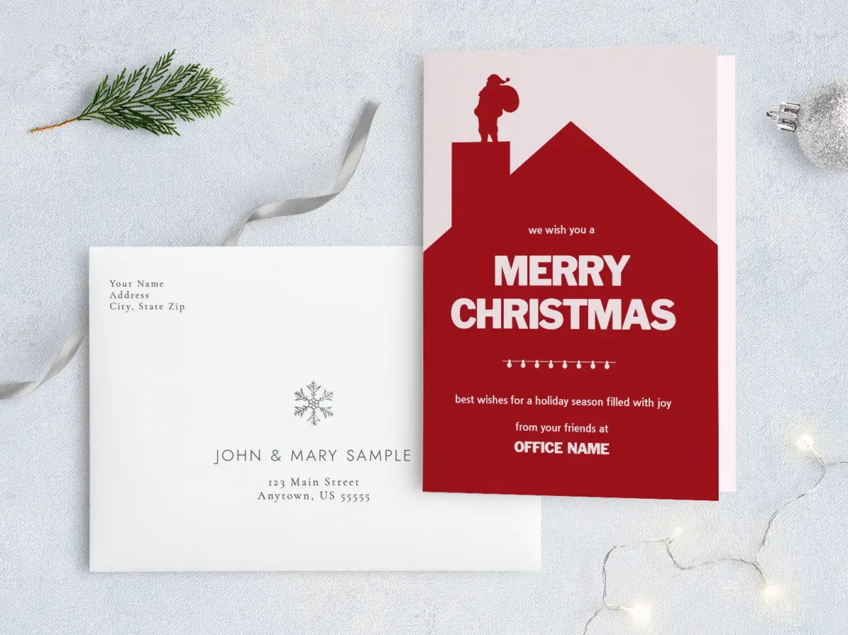 Front with Envelope Design