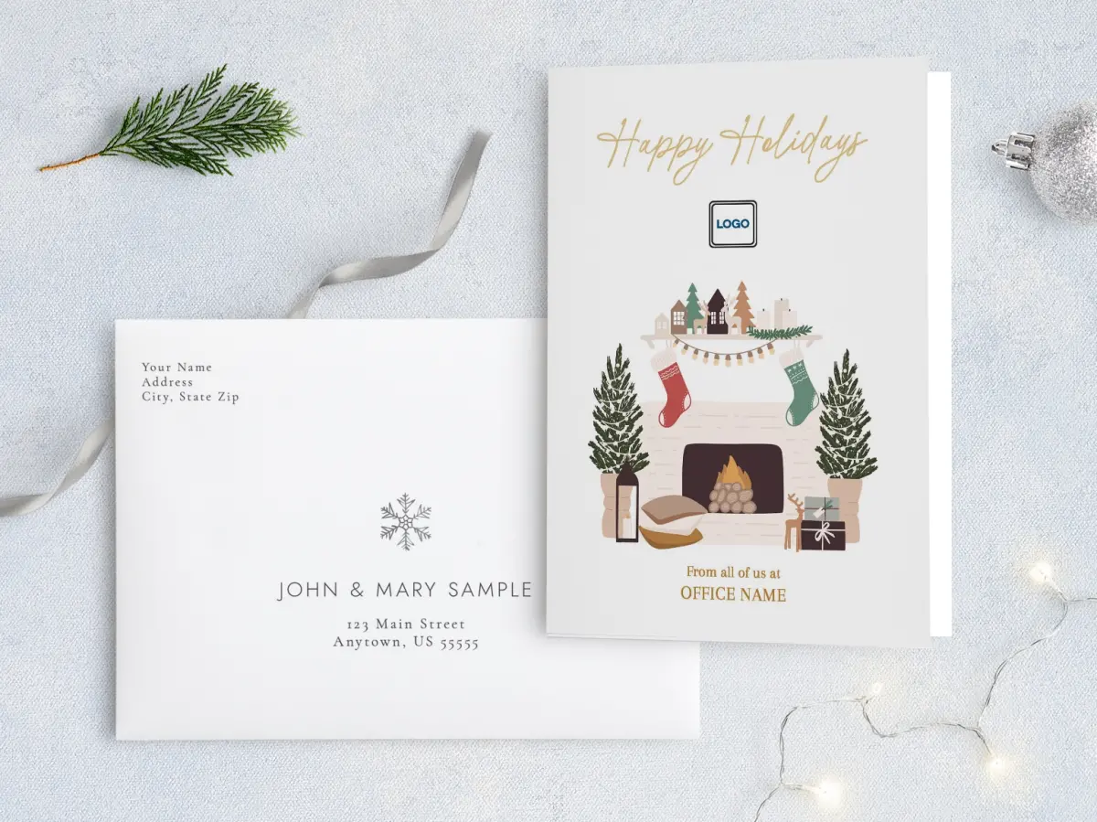 Front with Envelope Design