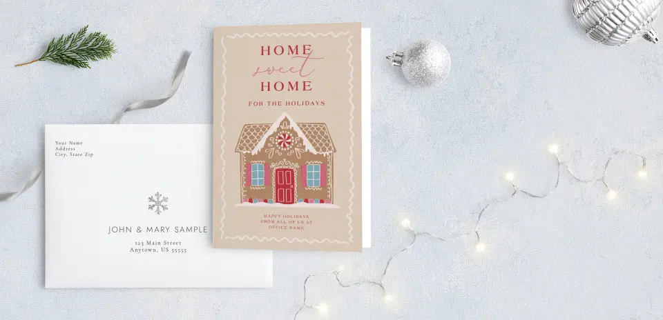 Front with Envelope Design