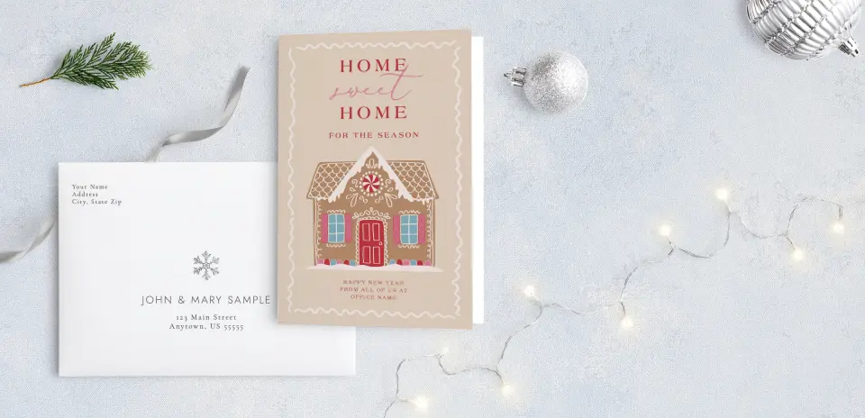 Front with Envelope Design