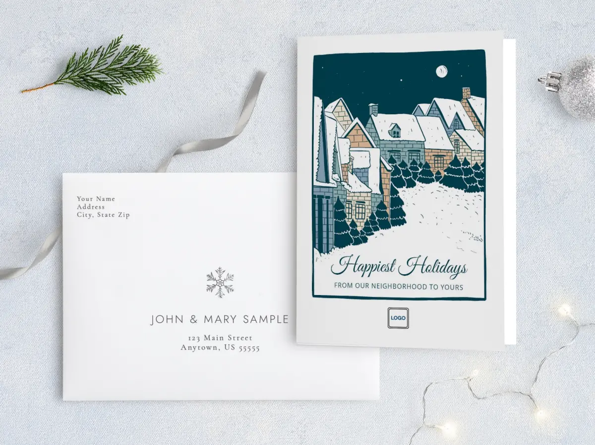 Front with Envelope Design