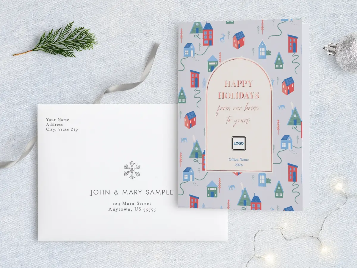Front with Envelope Design