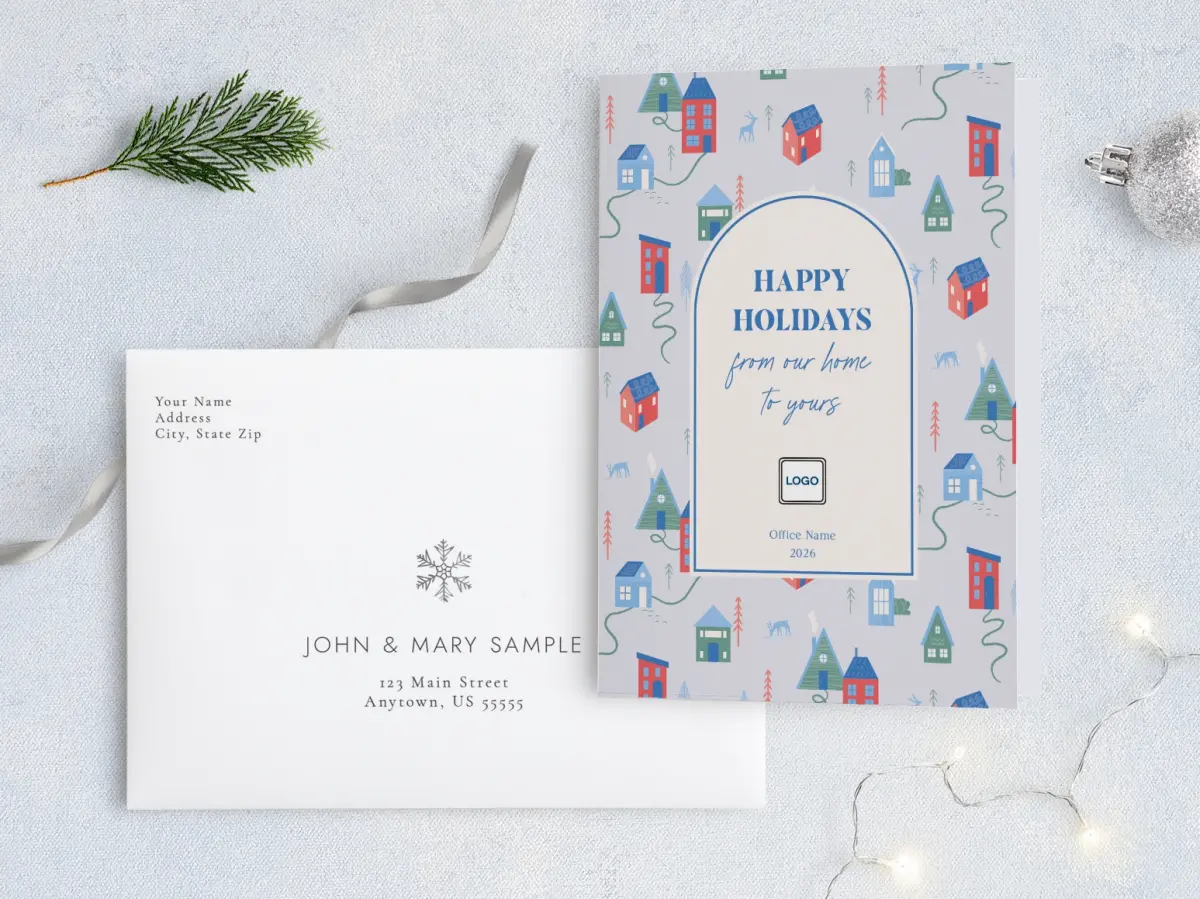 Front with Envelope Design