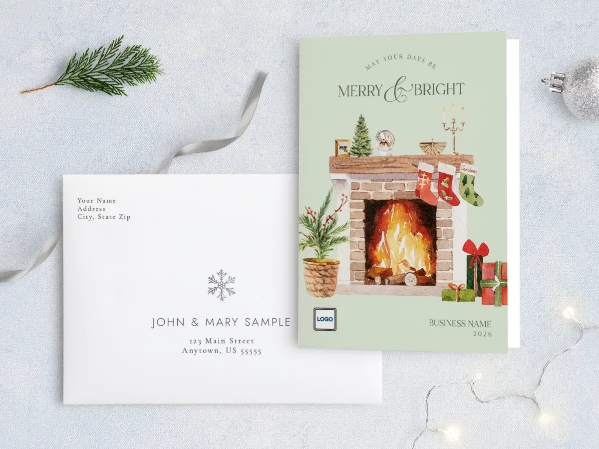 Front with Envelope Design