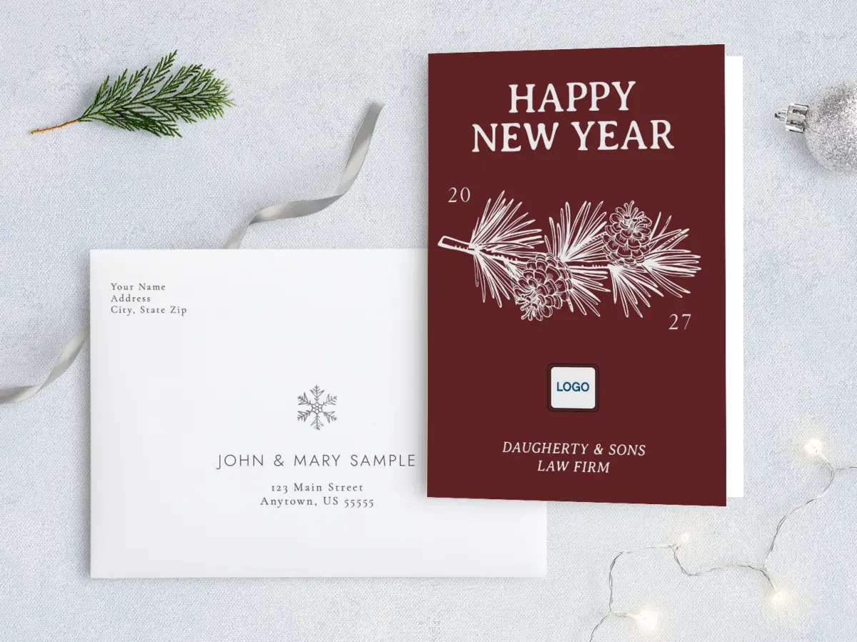 Front with Envelope Design