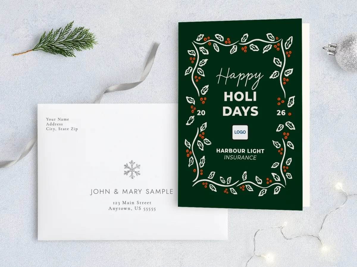 Front with Envelope Design