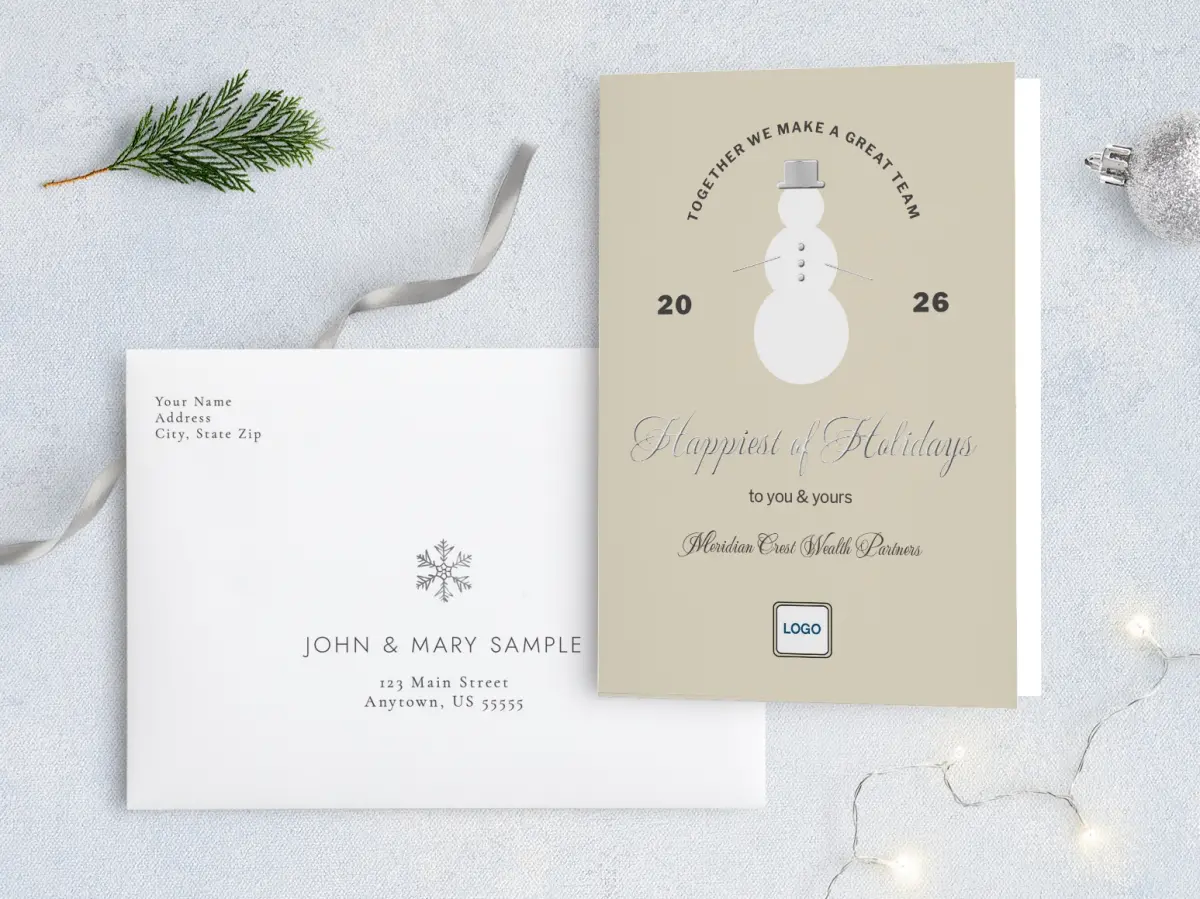 Front with Envelope Design