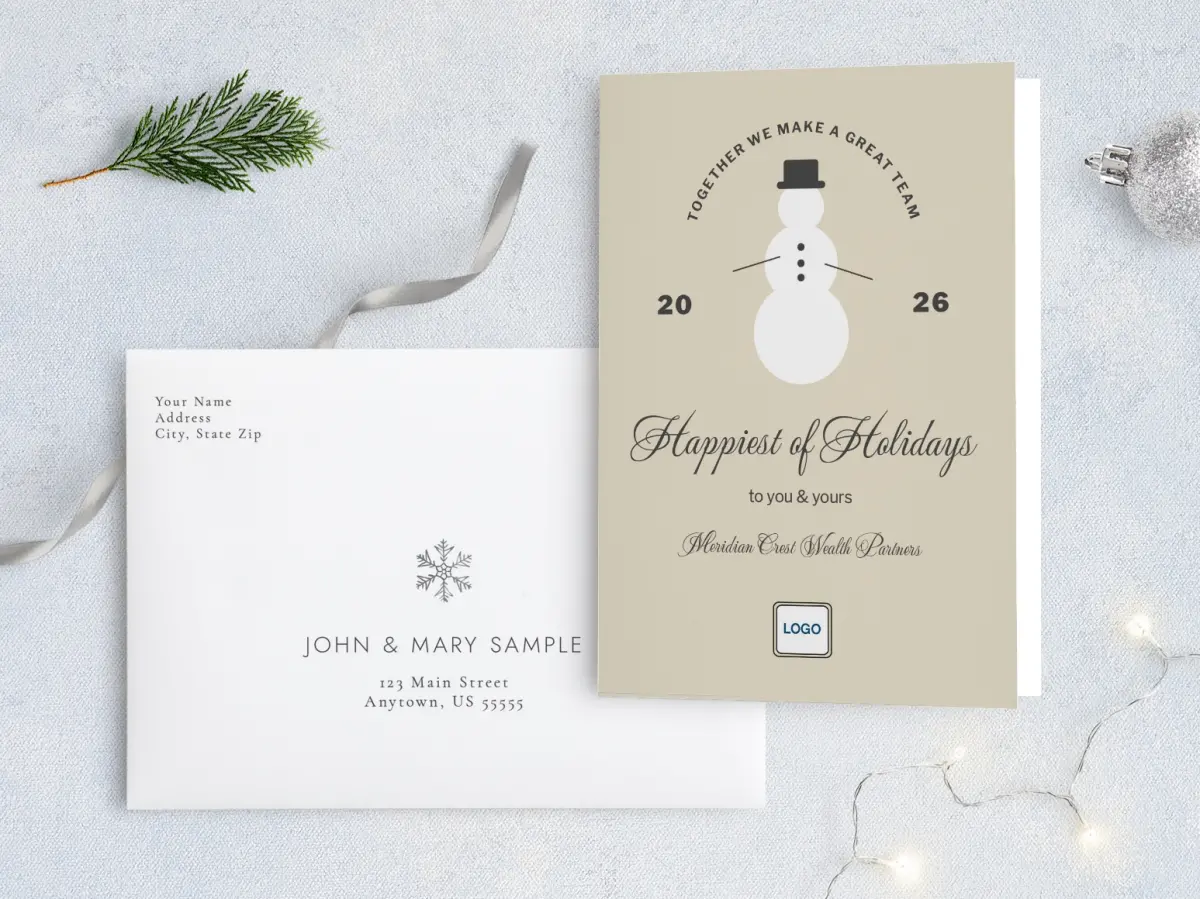 Front with Envelope Design