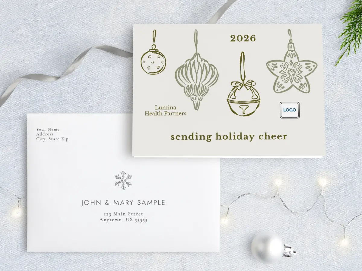 Front with Envelope Design