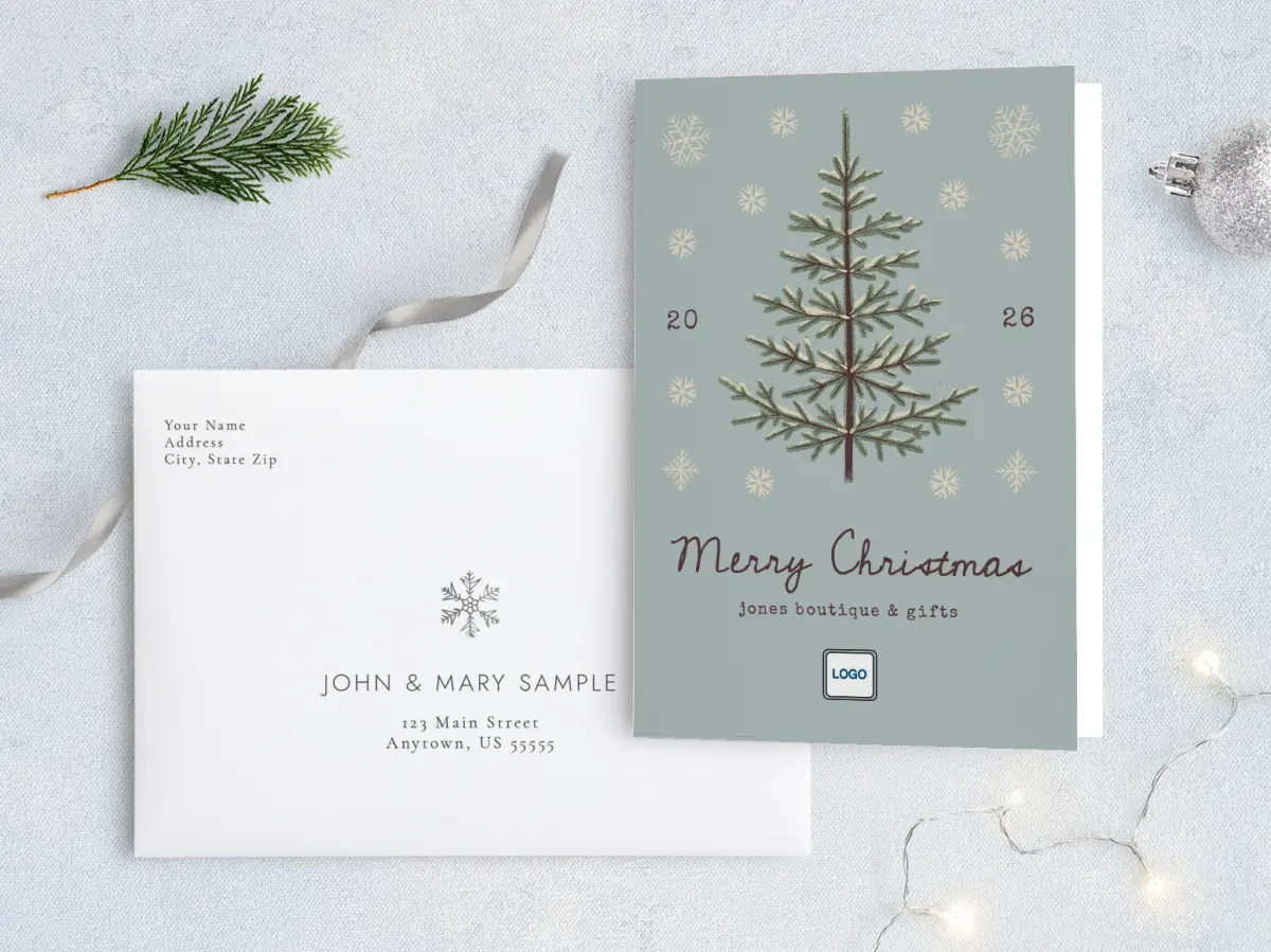 Front with Envelope Design