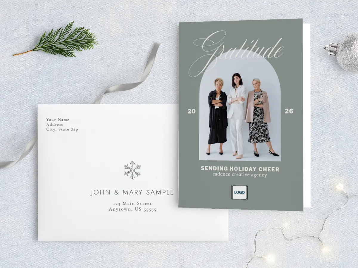 Front with Envelope Design