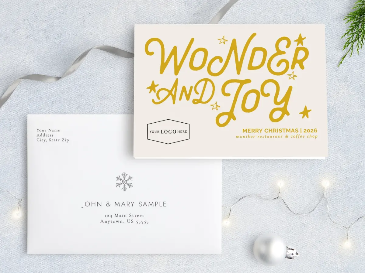 Front with Envelope Design