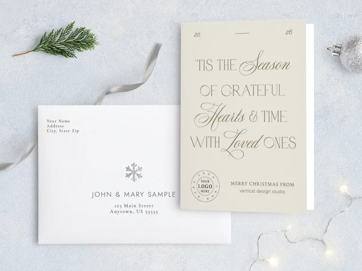 Front with Envelope Design