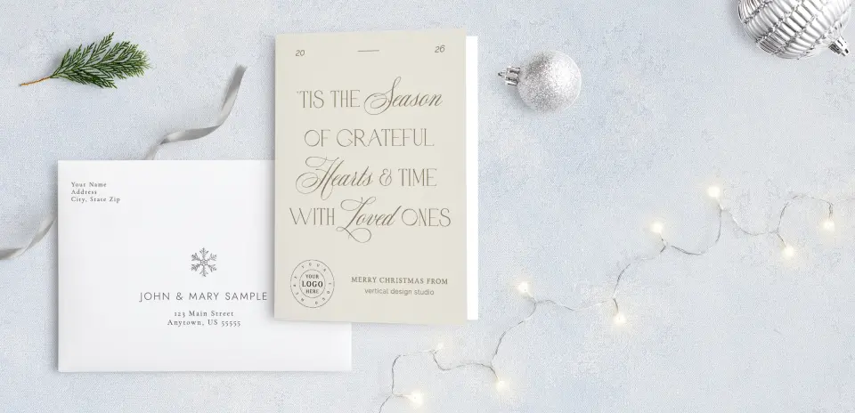 Front with Envelope Design