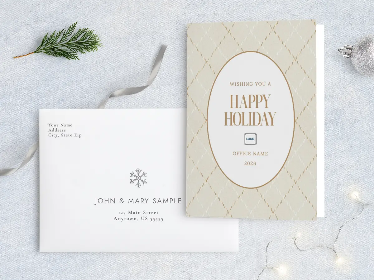 Front with Envelope Design