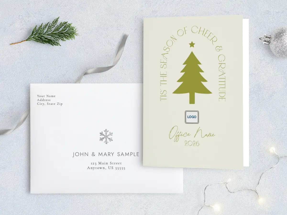Front with Envelope Design