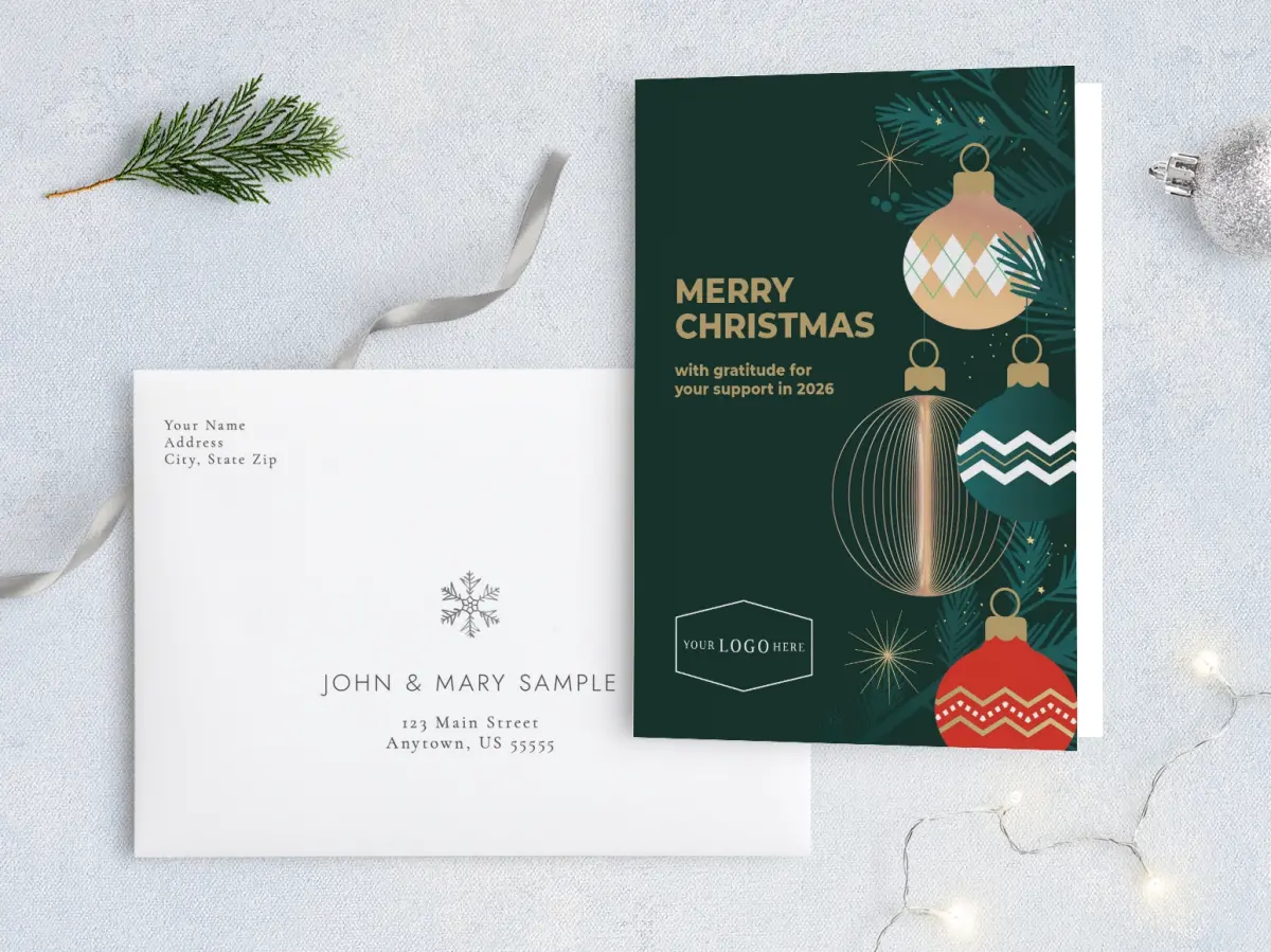 Front with Envelope Design