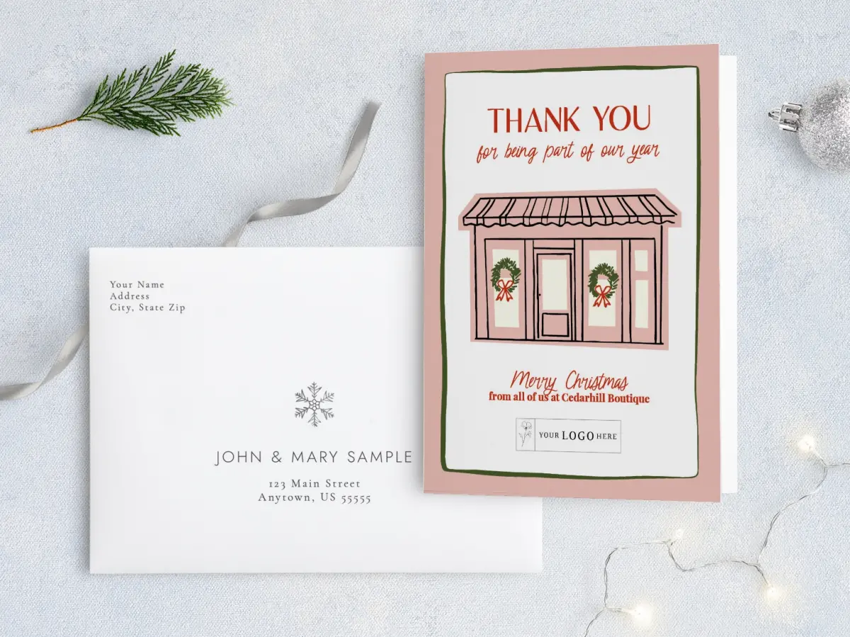 Front with Envelope Design