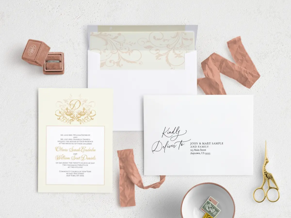 Front with Envelope Liner