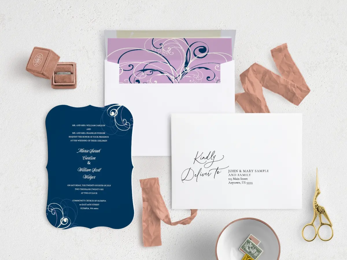Front with Envelope Liner