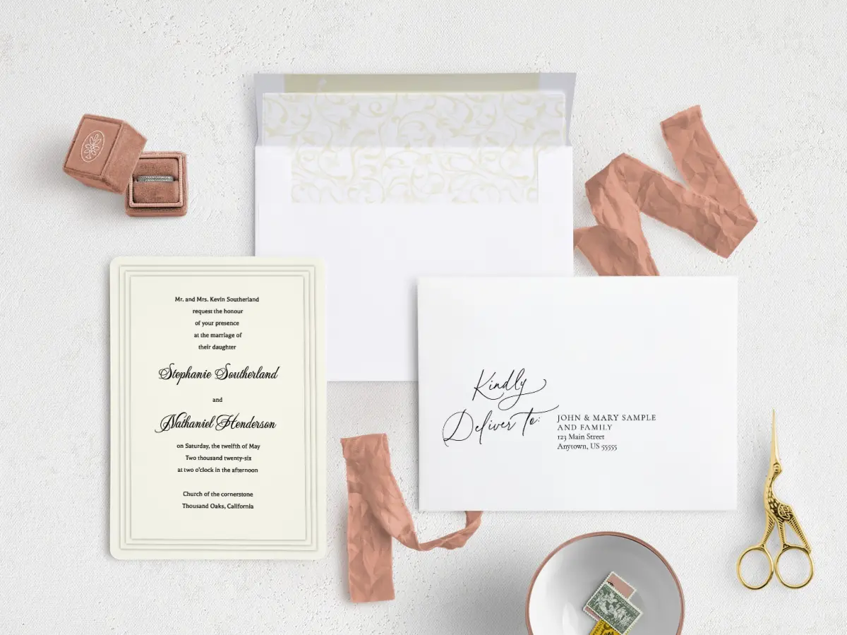 Front with Envelope Liner