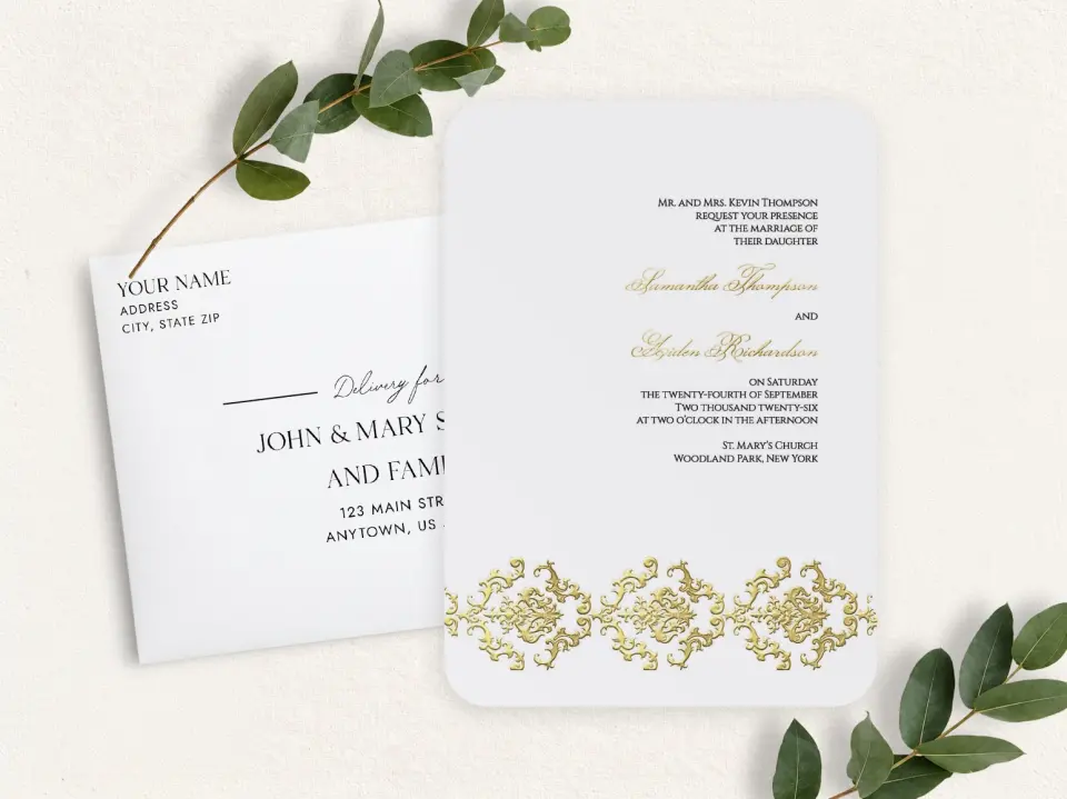 Front & Envelope