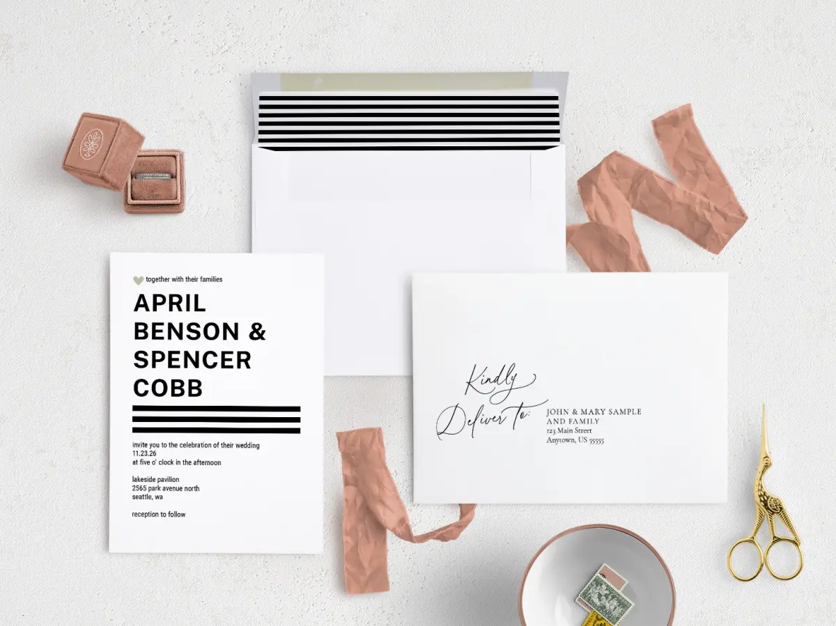 Front with Envelope Liner