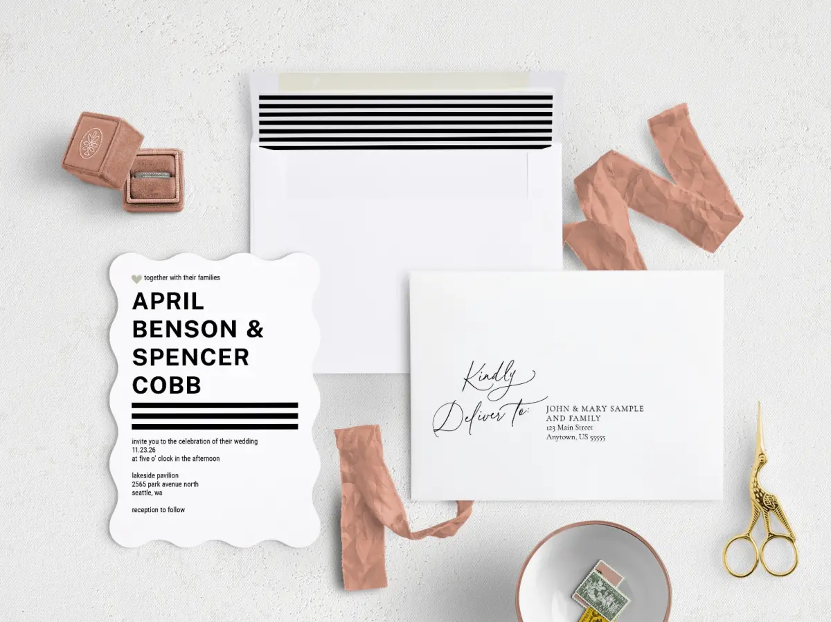 Front with Envelope Liner