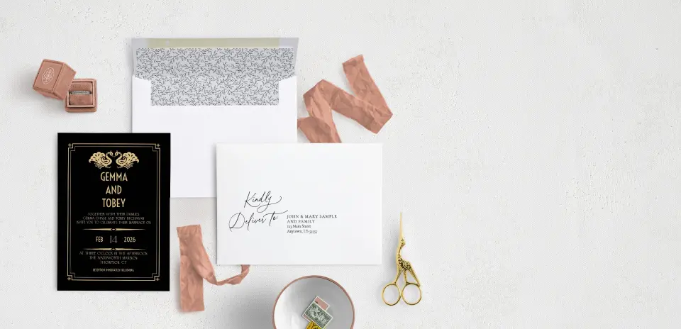 Front with Envelope Liner