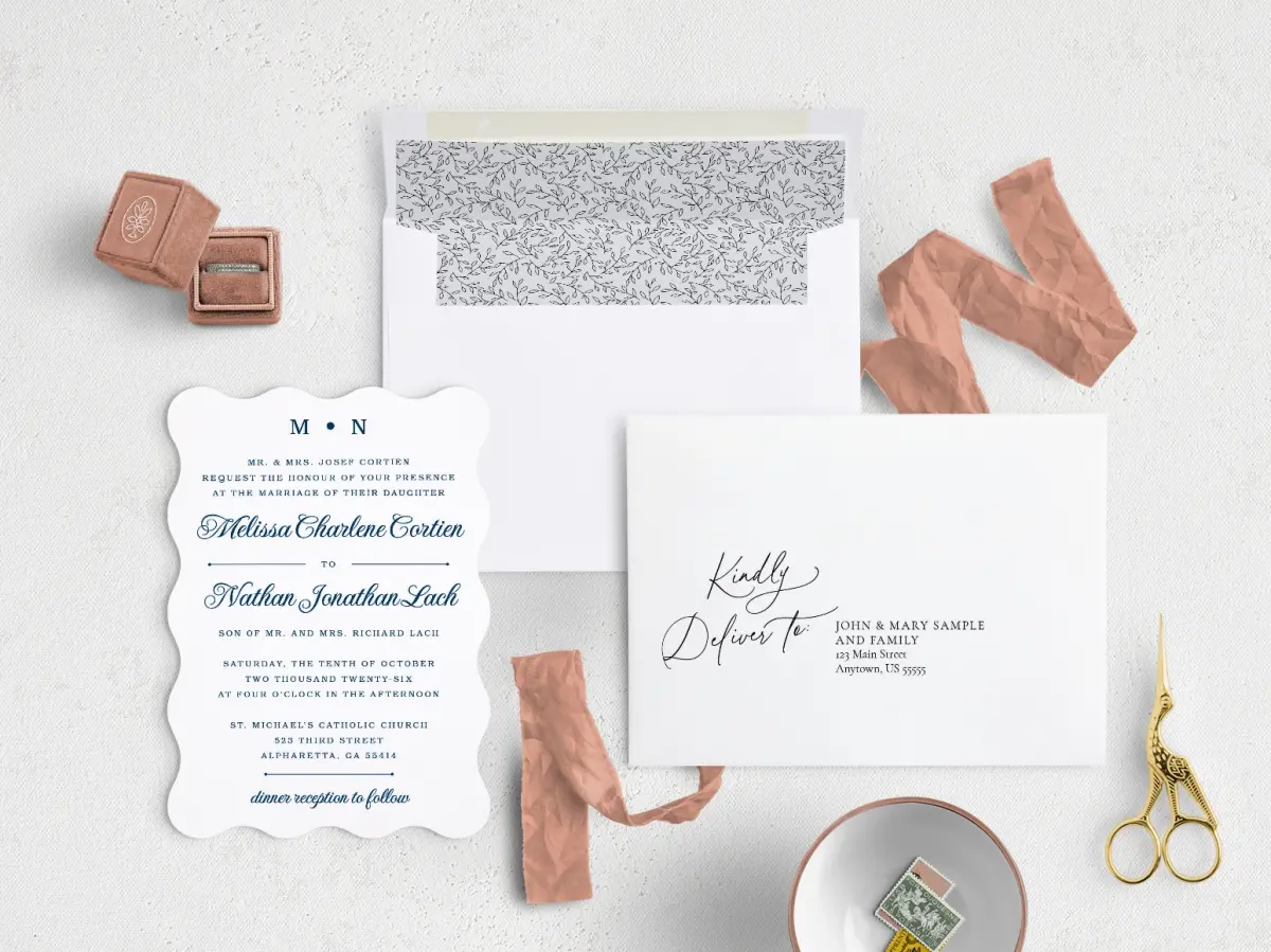 Front with Envelope Liner