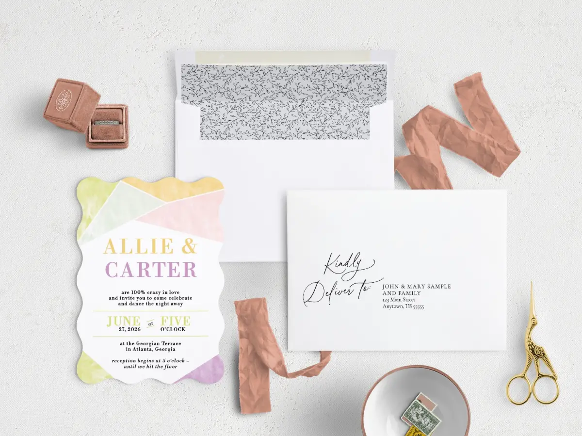 Front with Envelope Liner
