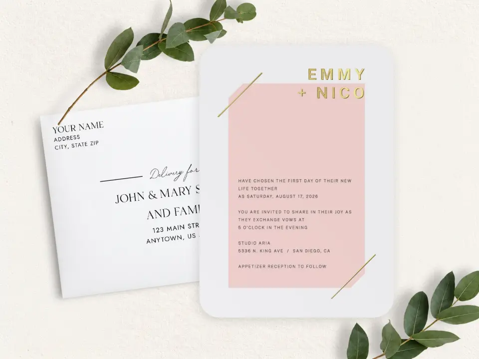 Front & Envelope