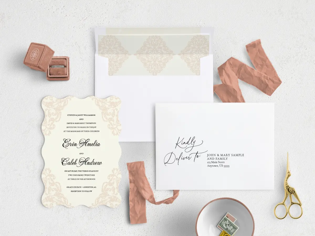 Front with Envelope Liner