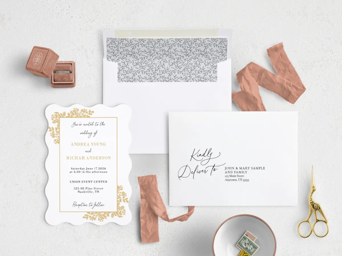 Front with Envelope Liner