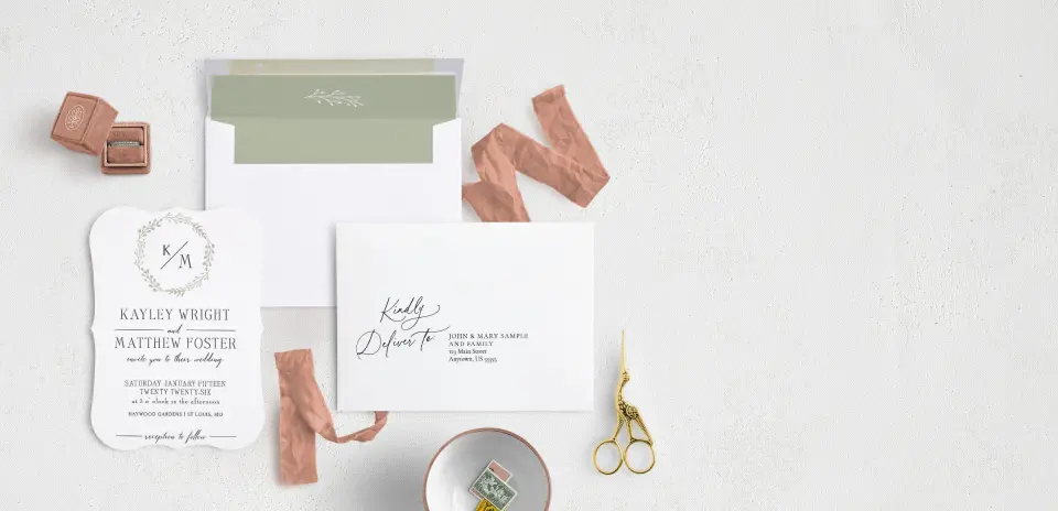 Front with Envelope Liner
